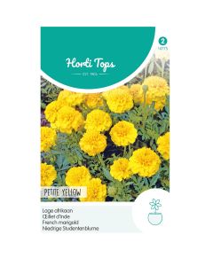Tagetes - Lage Afrikaan Petite Yellow ca. 1g