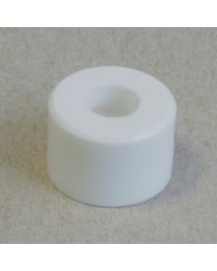 Afstandsbusje PE / Ring kunststof voor M6 - 15x10x6,3mm wit - 100st
