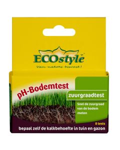 pH-Bodemtest ECOstyle - set 8 stuks