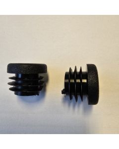 Inslagdop GL rond - 22mm 0,80/3,00 - zwart - 10 stuks