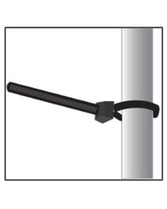 Tie wraps / Kabelbinders zwart 3,6x140mm - 100st