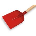 Betonschop ½ 0 extra gehard rood gelakt - steel DG 110cm