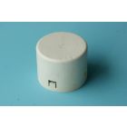 Composteerbare Bio Eindkap klik ø80mm - blind