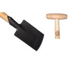 De Wit Junior Spade met essen T-steel 80cm