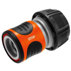 Gardena 18214-20 Slangstuk met waterstop 19mm ¾"