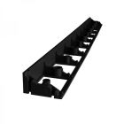 Nidaborder PE zwart 100x8x5cm (pakket: 8st + 20 nagels)