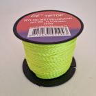 Metselkoord gevlochten nylon 2mm -  fluor geel 50m