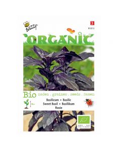 Buzzy Organic Basilicum Rosie BIO ca. 0,5g