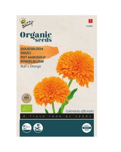 Buzzy Organic Calendula - Goudsbloem Ball's Orange BIO ca. 1,5g