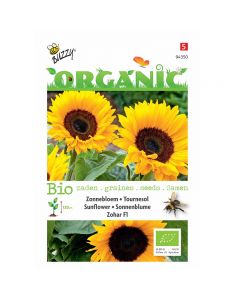 Buzzy Organic Helianthus - Zonnebloem Zohar F1 BIO ca. 1g