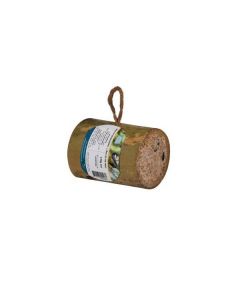 Bird Food Bamboe gevuld met vet - voer voor buitenvogels