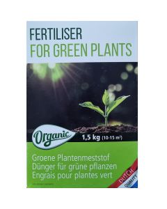 BIO Groene plantenmeststof 1,5kg - ACTIE - 3 voor de prijs van 2!