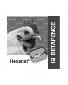 Hexanet - Kippengaas verzinkt 13x1,0mm - 50cmx25m