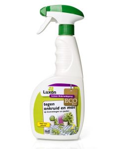 Onkruidspray ECO keuze Luxan 750ml - onkruid en mos op bestrating