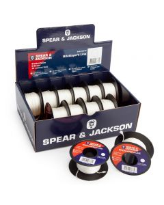 Spear & Jackson metselkoord - 50m wit - display 12 stuks